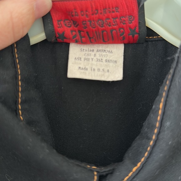 Vintage Serious Los Angeles City of Rockers Snap Up Shirt Size Medium - Picture 4 of 6